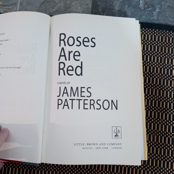 Roses Are Red James Patterson Alex Cross #6 First Ed. HC Book - Picture 5 of 6